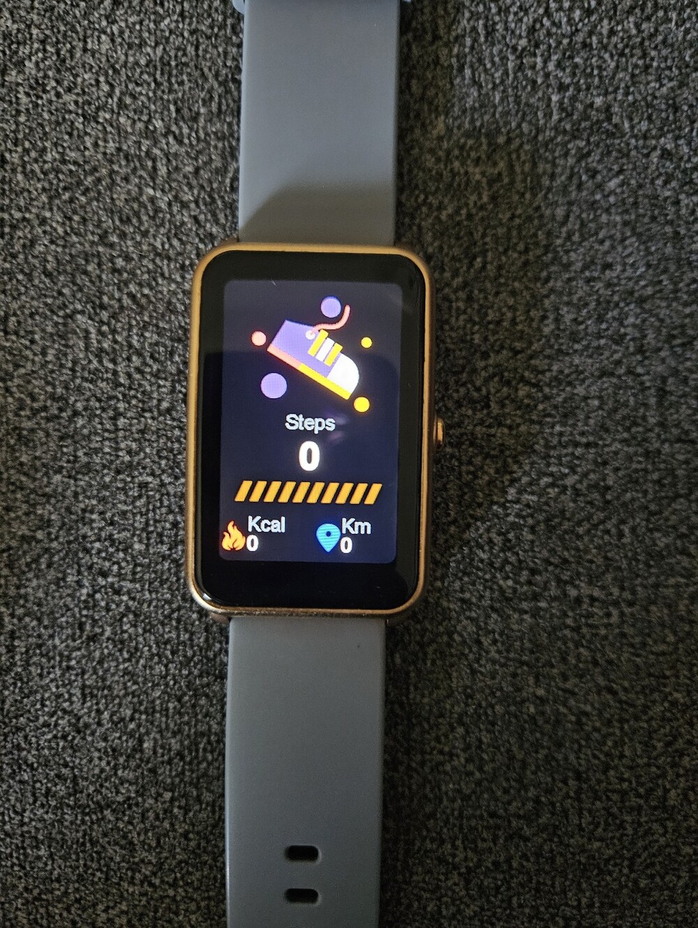 FITVII Fitness Tracker Watch Purple Gold IP68 Smartwatch - Picture 4 of 12
